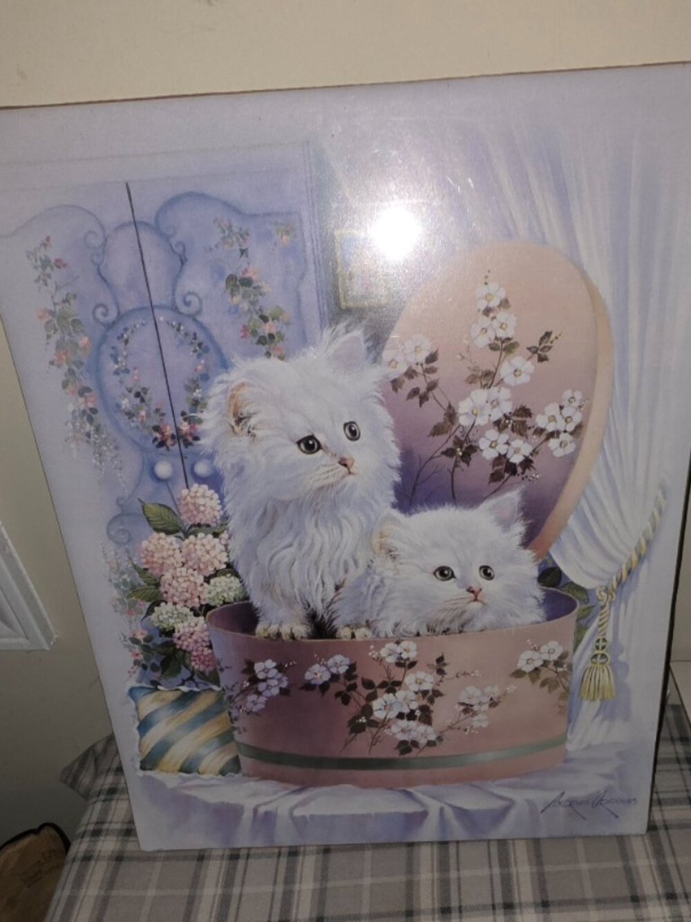 "Kittens In Hat Box" - Picture 3 of 4